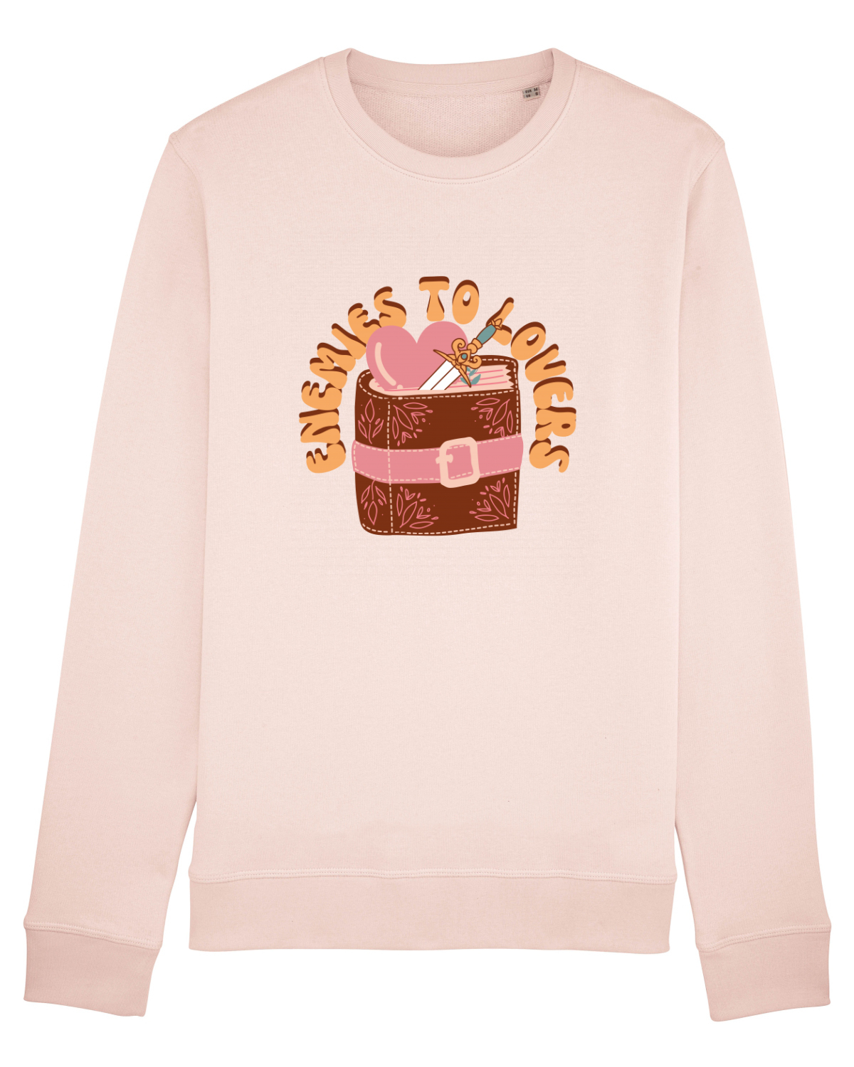 Bluză mânecă lungă Unisex Rise Candy Pink