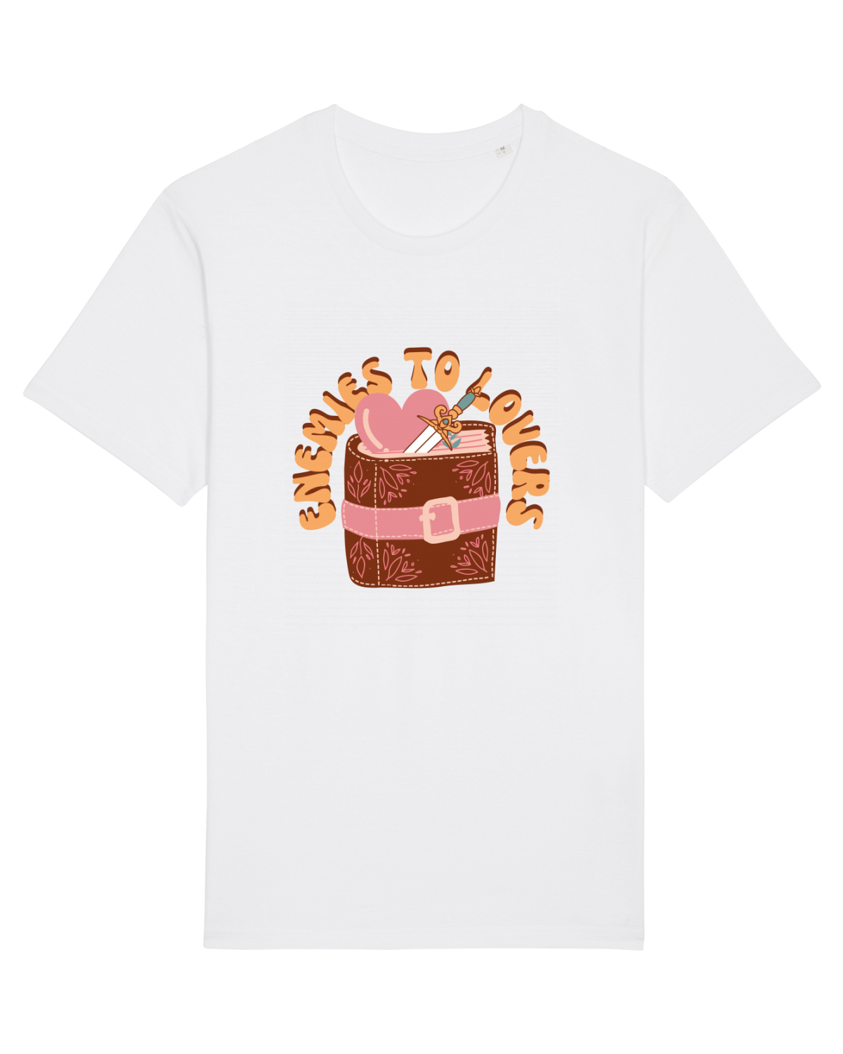 Tricou mânecă scurtă Unisex Rocker White