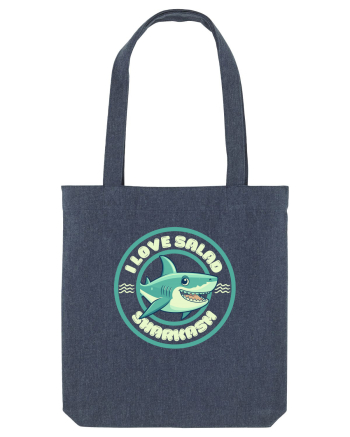 Funny Shark Joke Midnight Blue
