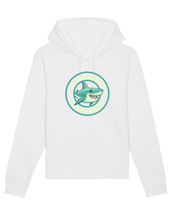 Funny Shark Joke White