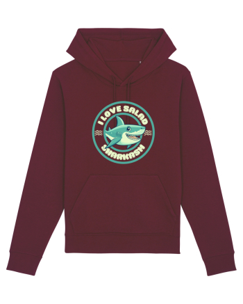 Funny Shark Joke Burgundy