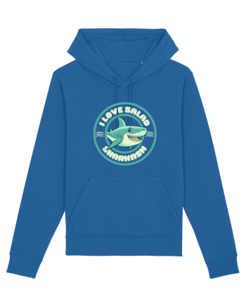 Funny Shark Joke Royal Blue