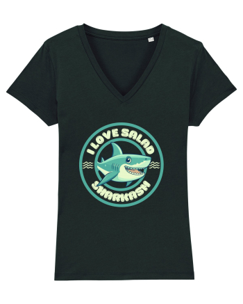 Funny Shark Joke Black