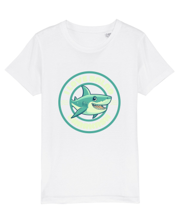 Funny Shark Joke White
