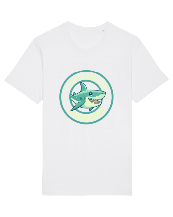 Funny Shark Joke White