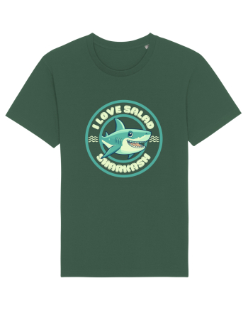 Funny Shark Joke Bottle Green