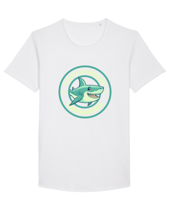 Funny Shark Joke White