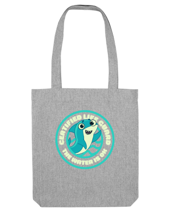 Funny Shark Joke Heather Grey