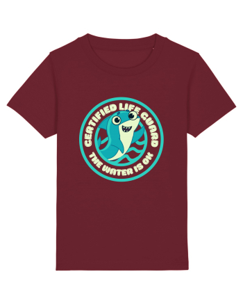 Funny Shark Joke Burgundy