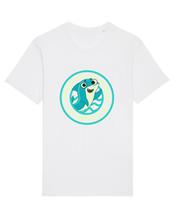 Funny Shark Joke White