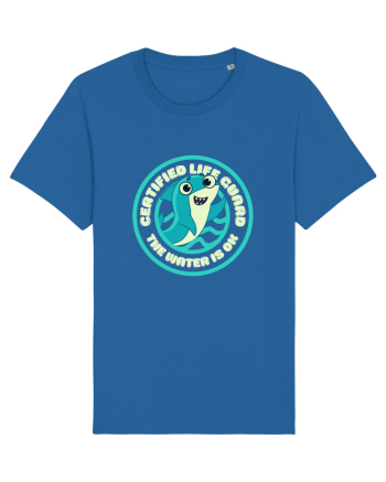 Funny Shark Joke Royal Blue