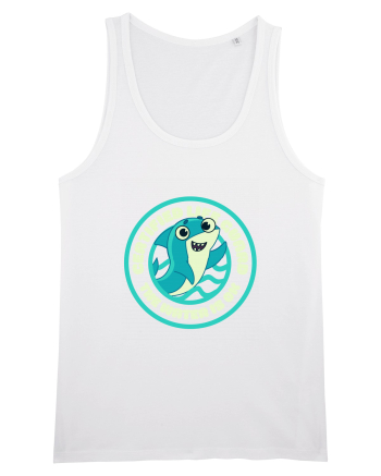 Funny Shark Joke White