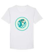 Funny Shark Joke Tricou mânecă scurtă guler larg Bărbat Skater