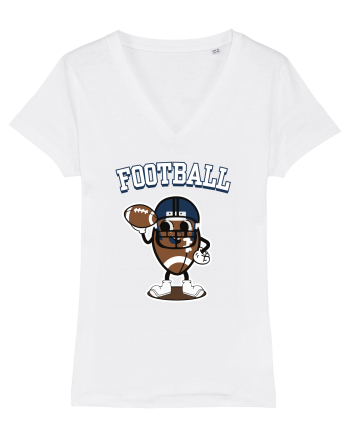Mascota Fotbal American White
