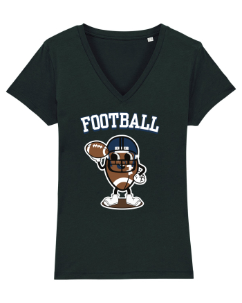 Mascota Fotbal American Black