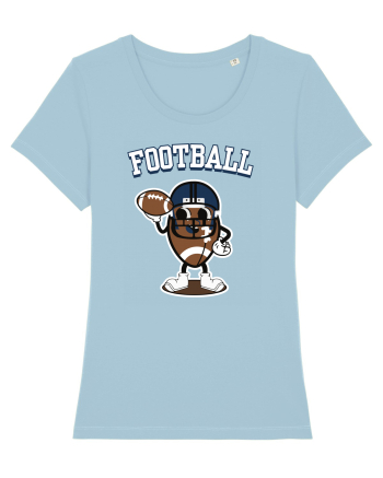 Mascota Fotbal American Sky Blue