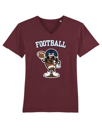 Mascota Fotbal American Burgundy