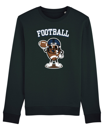 Mascota Fotbal American Black