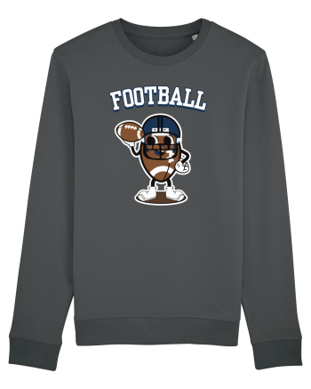 Mascota Fotbal American Anthracite