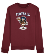 Mascota Fotbal American Bluză mânecă lungă Unisex Rise