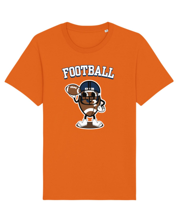 Mascota Fotbal American Bright Orange