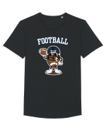 Mascota Fotbal American Tricou mânecă scurtă guler larg Bărbat Skater