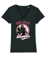 Mascota Baseball Tricou mânecă scurtă guler V Damă Evoker