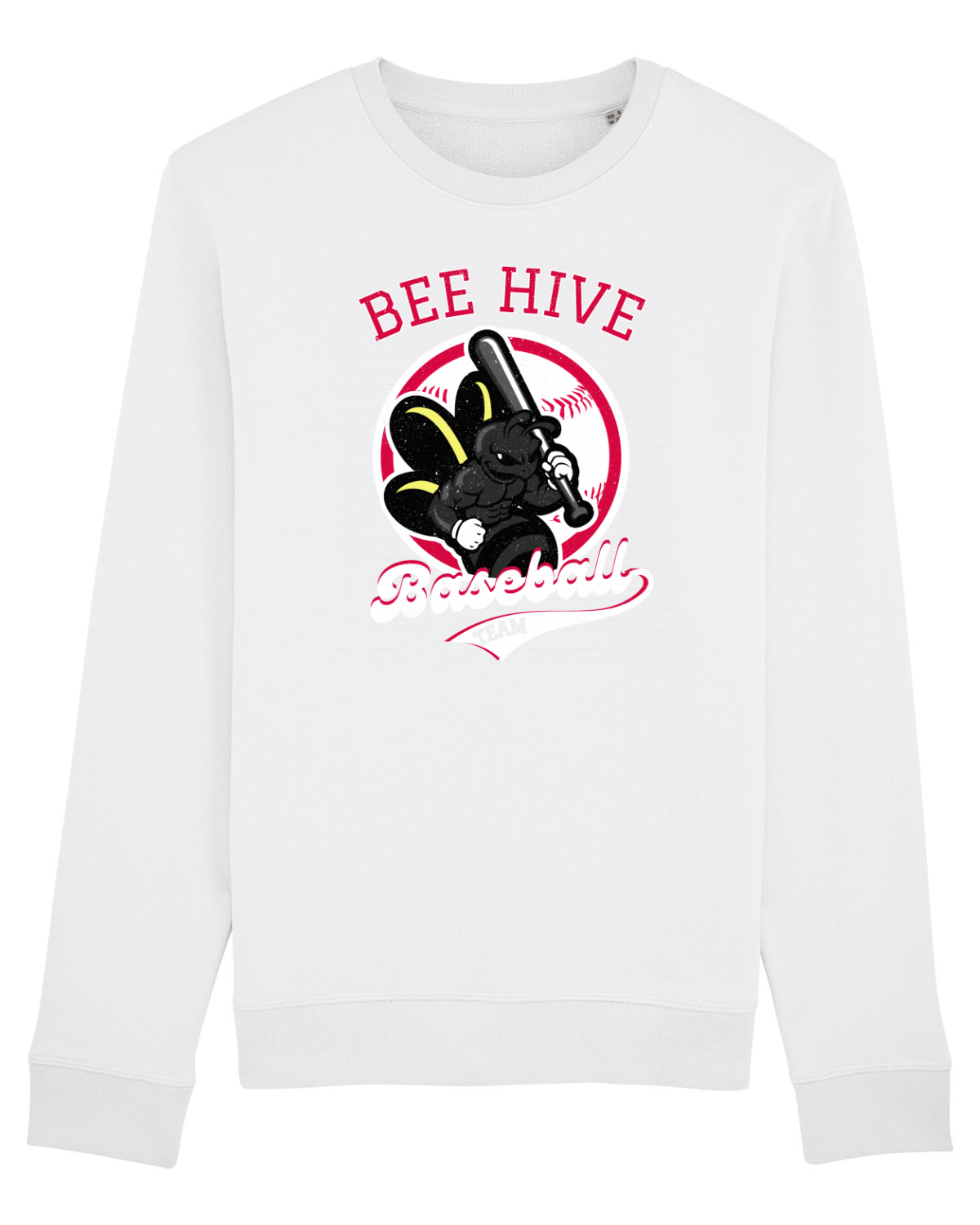 Bluză mânecă lungă Unisex Rise White