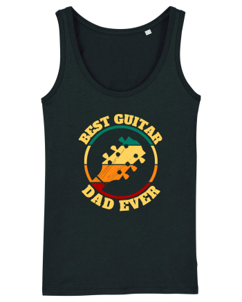 Best Guitar Dad Ever Black