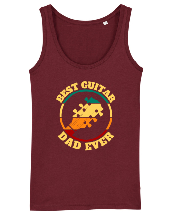 Best Guitar Dad Ever Burgundy