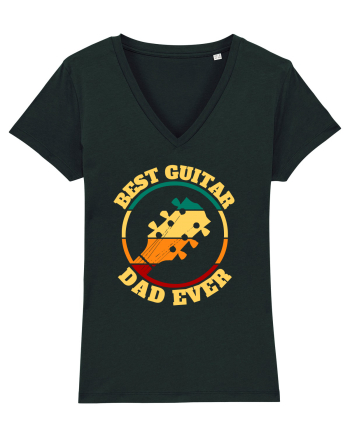 Best Guitar Dad Ever Black