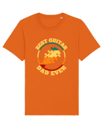 Best Guitar Dad Ever Tricou mânecă scurtă Unisex Rocker