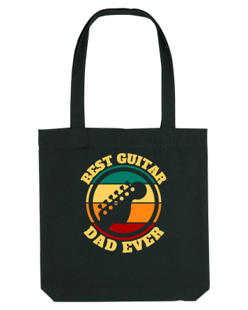 Best Guitar Dad Ever Black