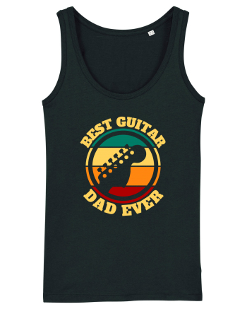 Best Guitar Dad Ever Black