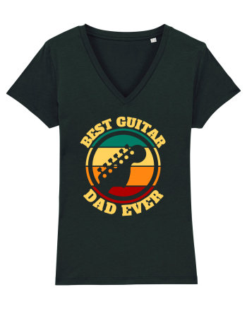 Best Guitar Dad Ever Black
