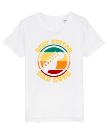 Best Guitar Dad Ever White