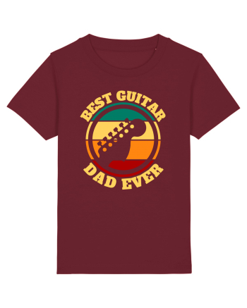 Best Guitar Dad Ever Burgundy