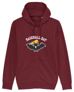 Mascota Baseball Hanorac cu fermoar Unisex Connector