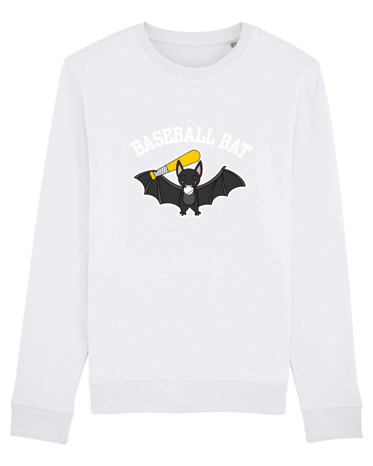 Bluză mânecă lungă Unisex Rise White