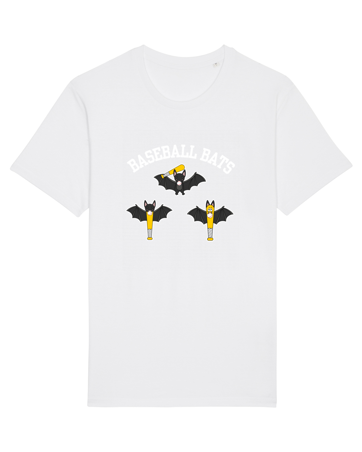Tricou mânecă scurtă Unisex Rocker White