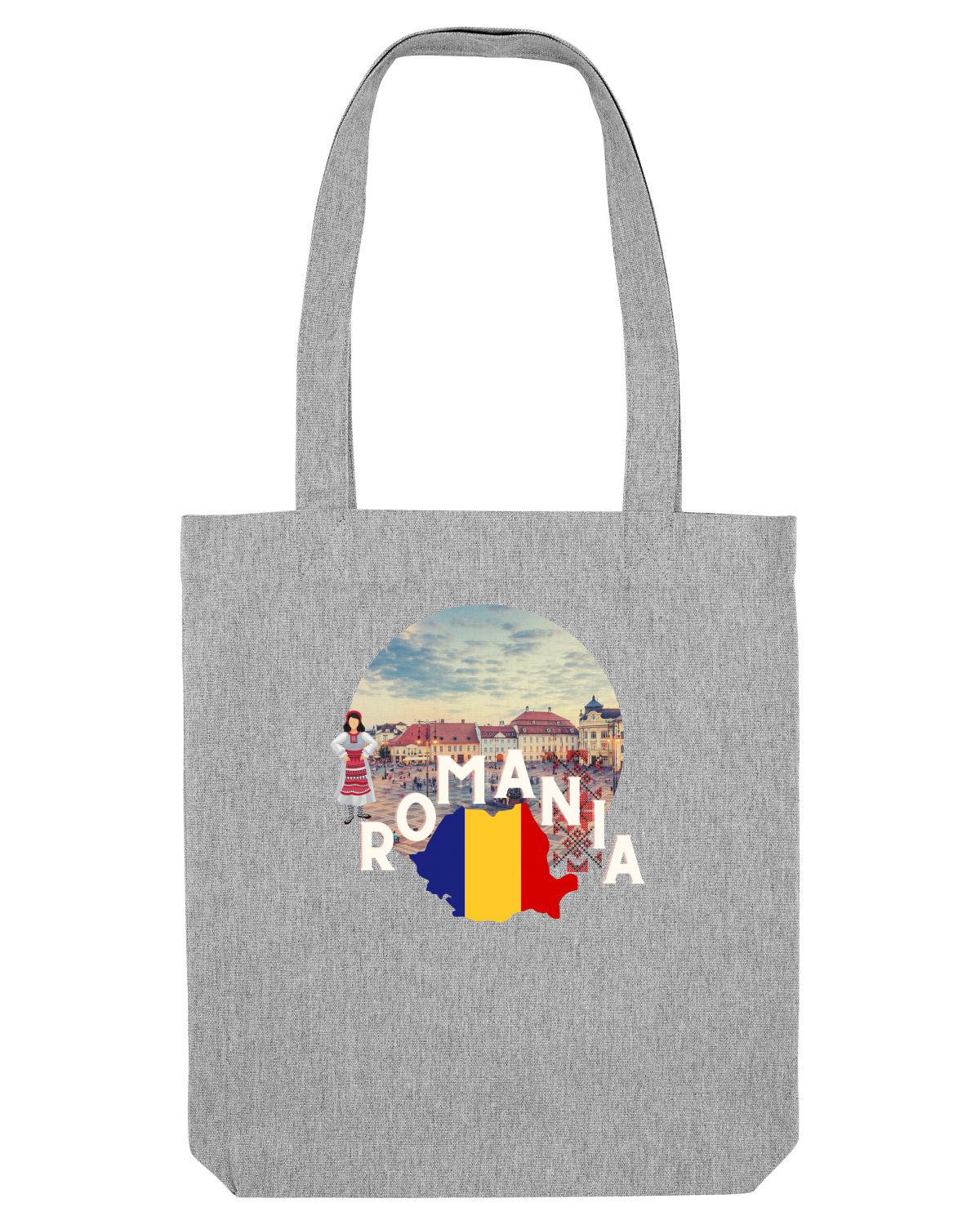 Sacoșă textilă Heather Grey