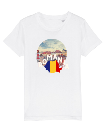 Romania Brasov etno logo White