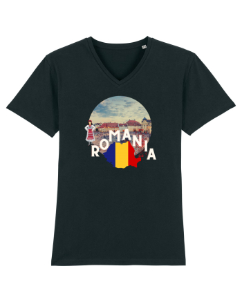 Romania Brasov etno logo Black