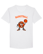 Mascota Basketball Tricou mânecă scurtă guler larg Bărbat Skater