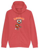 Mascota Basketball Hanorac cu fermoar Unisex Connector