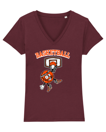 Mascota Basketball Burgundy