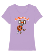 Mascota Basketball Tricou mânecă scurtă guler larg fitted Damă Expresser