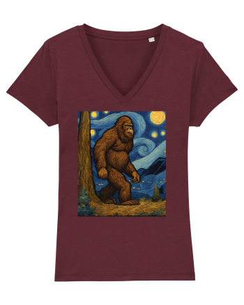 Stary Night Bigfoot Burgundy