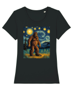 Stary Night Bigfoot Tricou mânecă scurtă guler larg fitted Damă Expresser