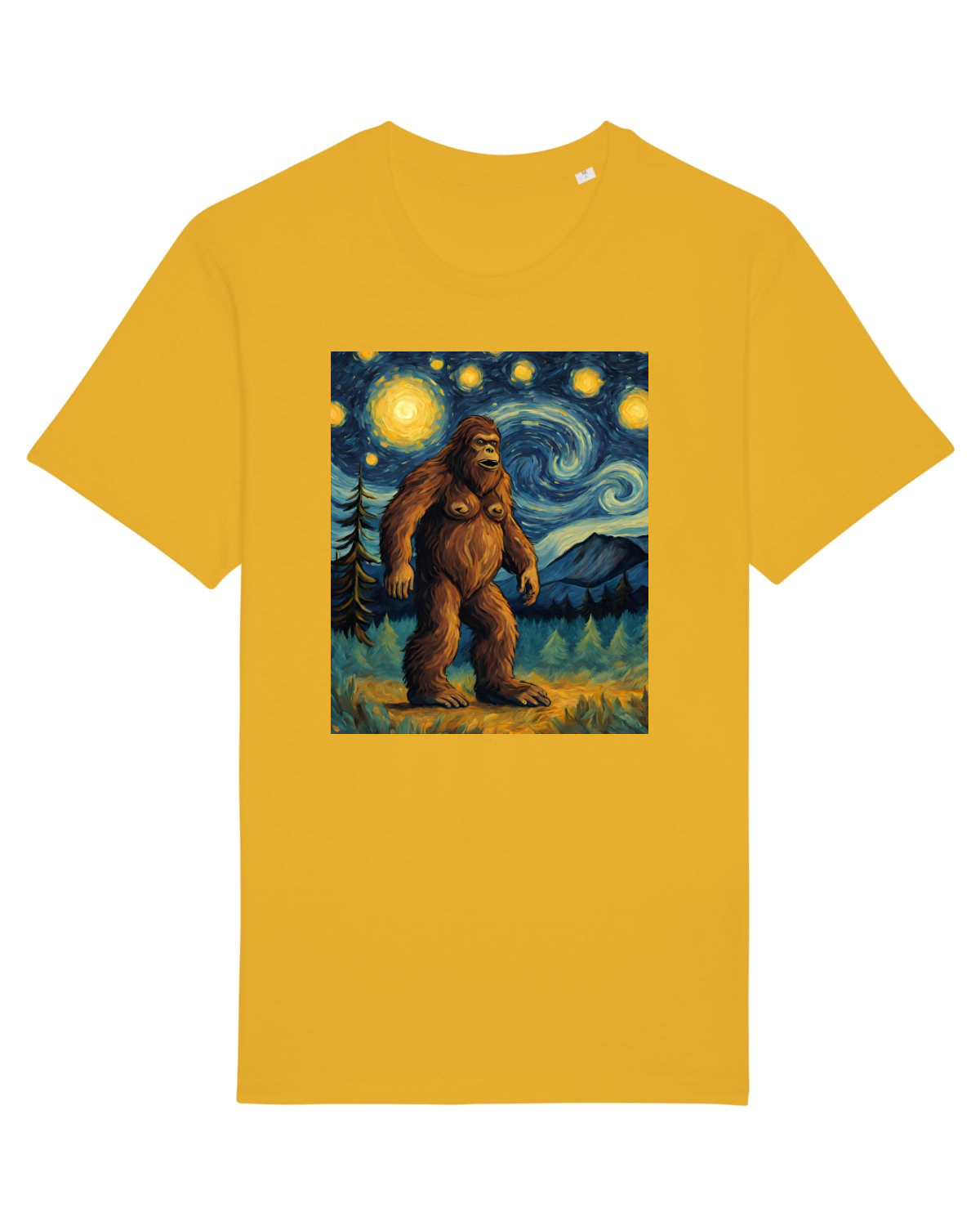 Tricou mânecă scurtă Unisex Rocker Spectra Yellow